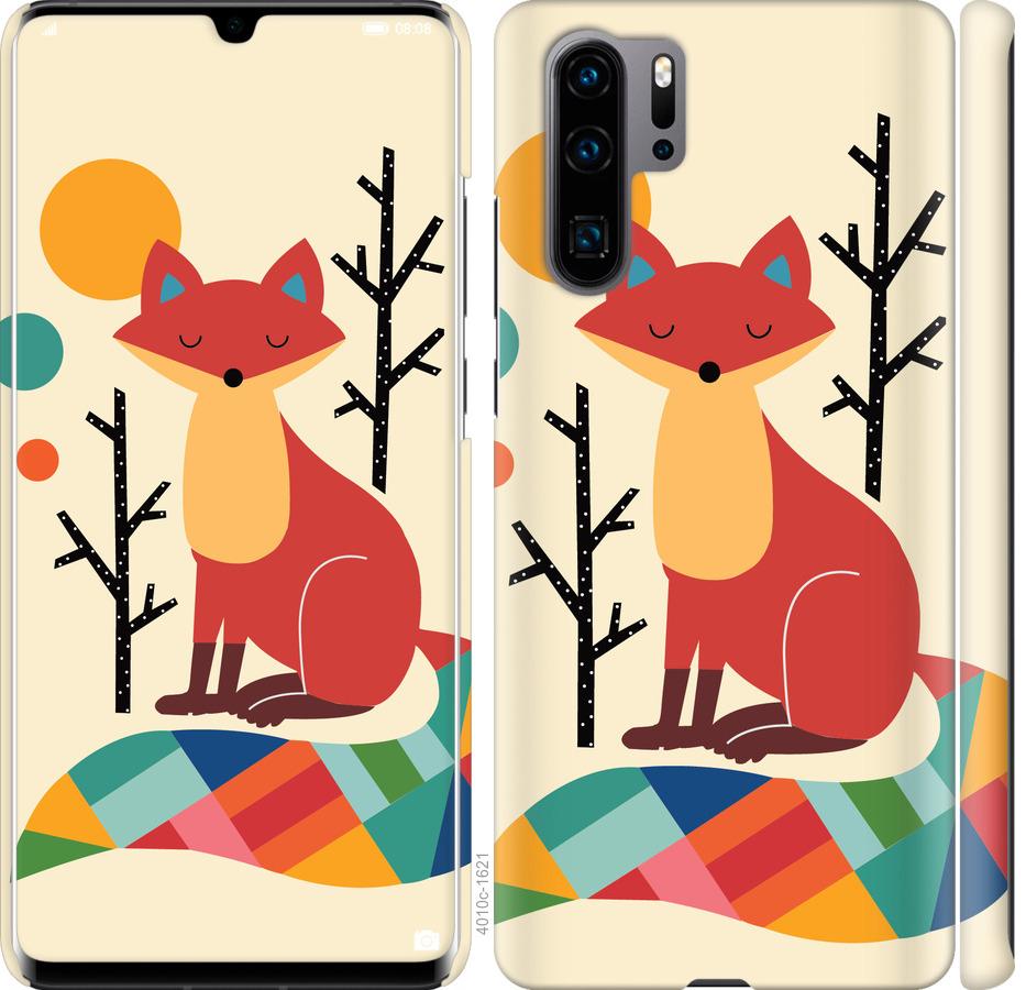 

Чехол на Huawei P30 Pro Rainbow fox