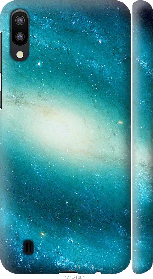 

Чехол на Samsung Galaxy M10 Голубая галактика