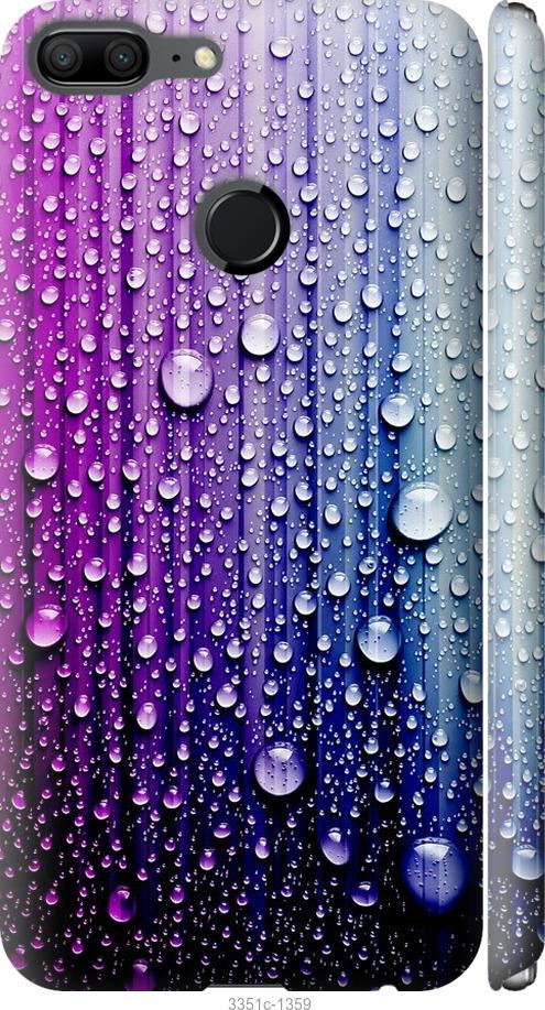 

Чехол на Huawei Honor 9 Lite Капли воды
