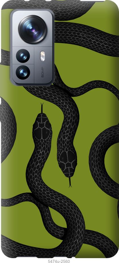 

Чехол на Xiaomi 12 Pro Змеи v2