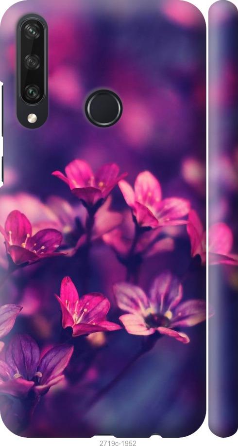 

Чехол на Huawei Y6p Пурпурные цветы