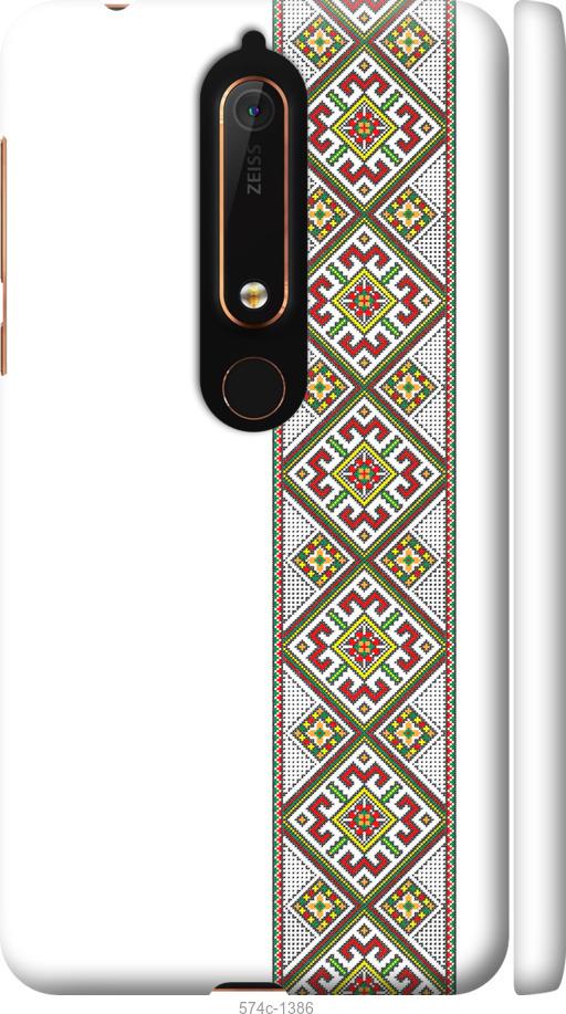 

Чехол на Nokia 6 2018 Вышиванка 8