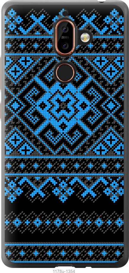 

Чехол на Nokia 7 Plus Вышиванка 44