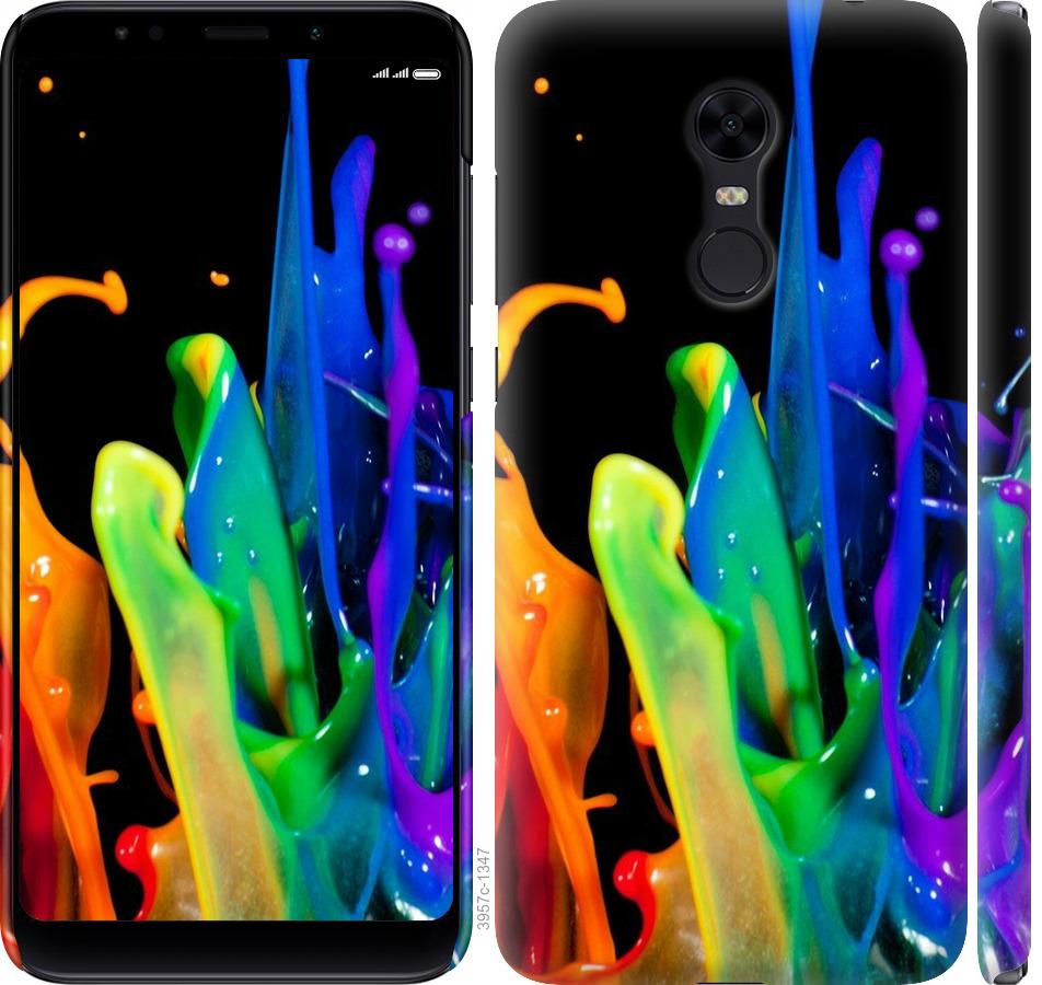 

Чохол на Xiaomi Redmi 5 Plus бризки фарби