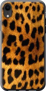 Чехол на iPhone XR Шкура леопарда