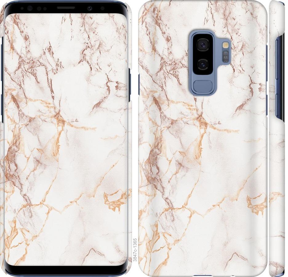 

Чехол на Samsung Galaxy S9 Plus Белый мрамор