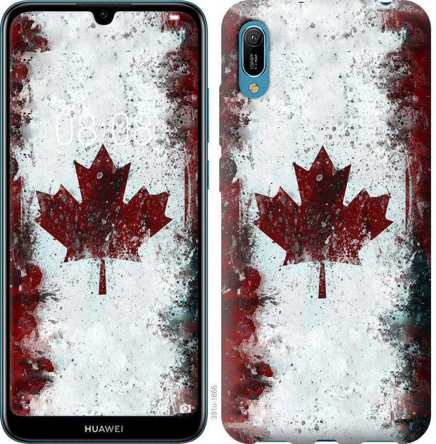 Чохол на Huawei Y6 2019 Прапор Канади