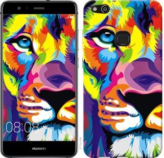 

Чохол на Huawei P10 Lite Різнобарвний лев