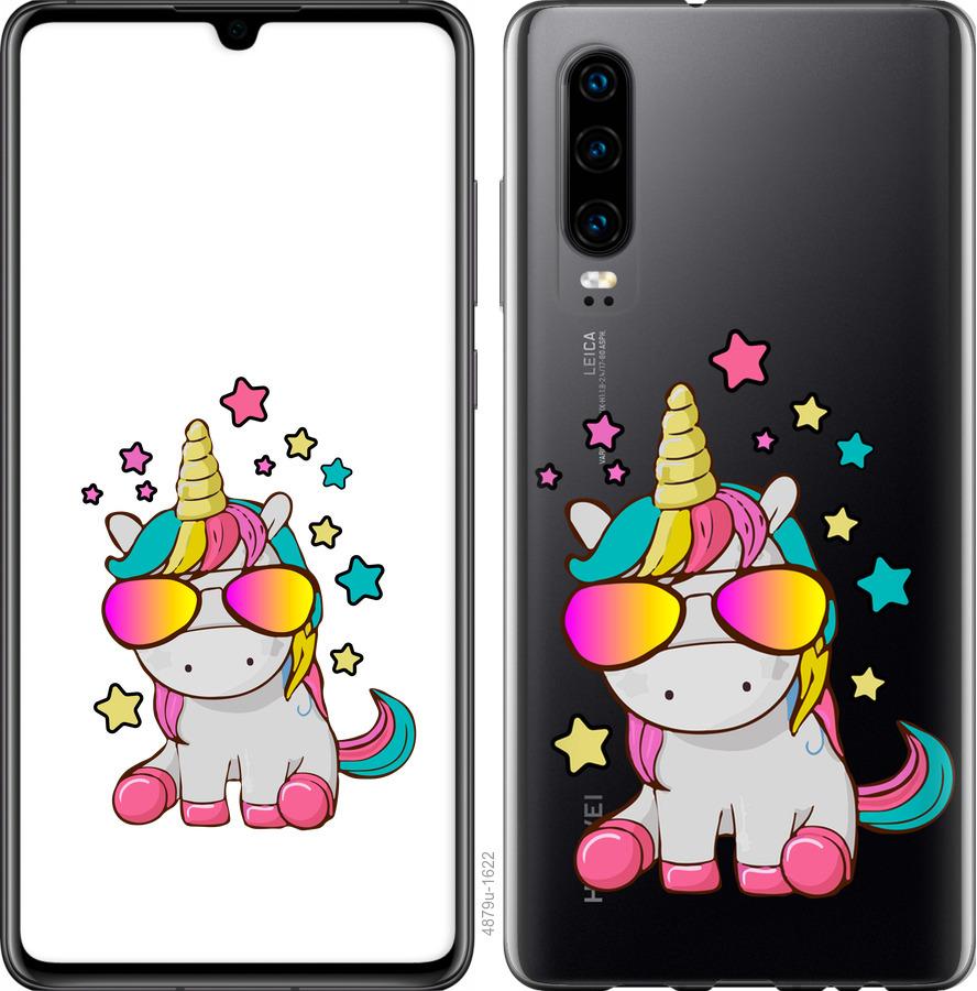 

Чехол на Oppo Reno 3 Pro Единорог в очках
