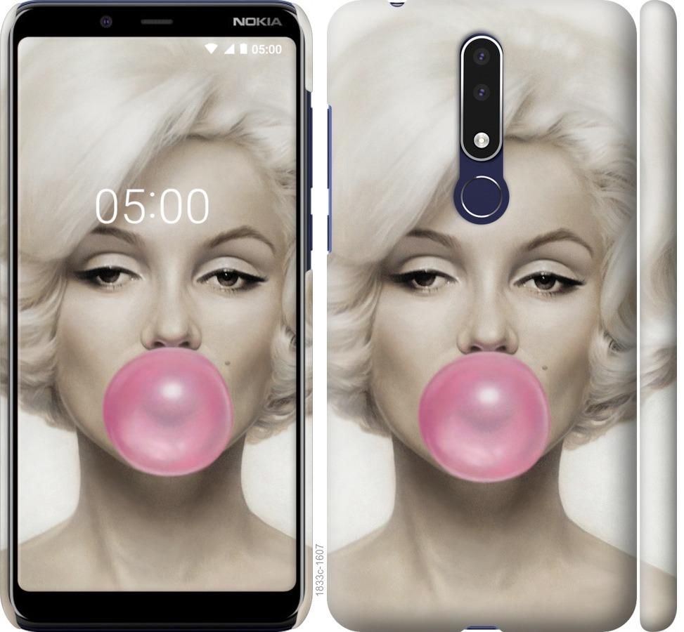 

Чехол на Nokia 3.1 Plus Мэрлин Монро