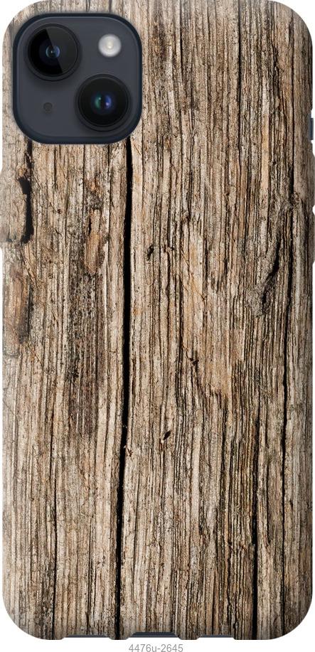 Чохол на iPhone 14 Plus Текстура дерева