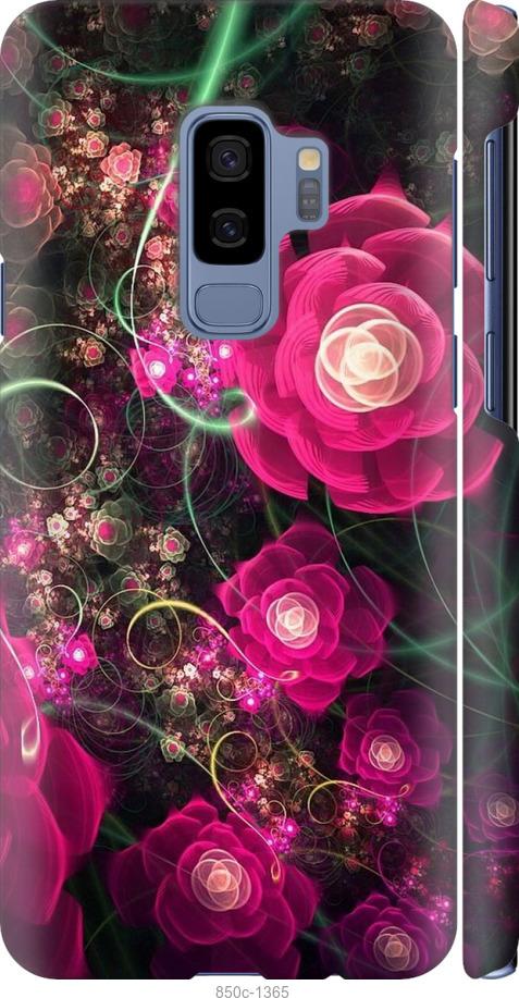 Чохол на Samsung Galaxy S9 Plus Абстрактні квіти 3