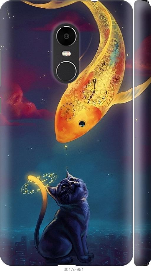 

Чехол на Xiaomi Redmi Note 4X Кошкин сон