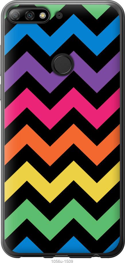 

Чохол на Huawei Y7 Prime 2018 Шеврон v1