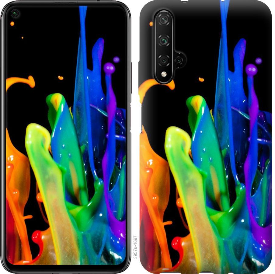 

Чохол на Huawei Honor 20 бризки фарби