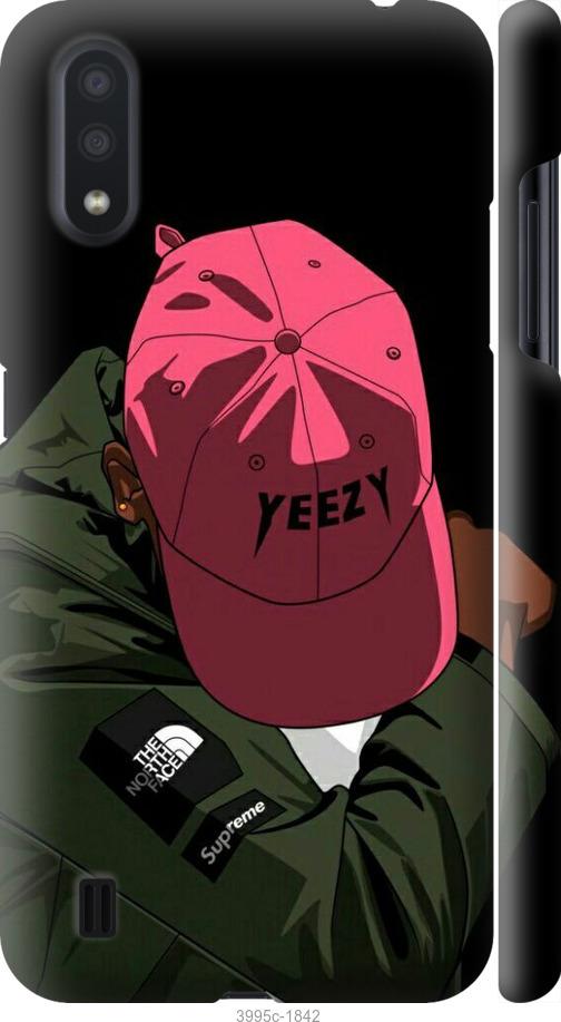 

Чехол на Samsung Galaxy A01 A015F logo de yeezy