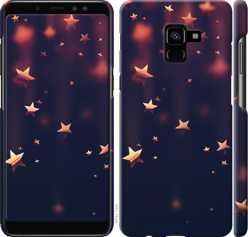 

Чехол на Samsung Galaxy A8 Plus 2018 A730F Падающие звезды