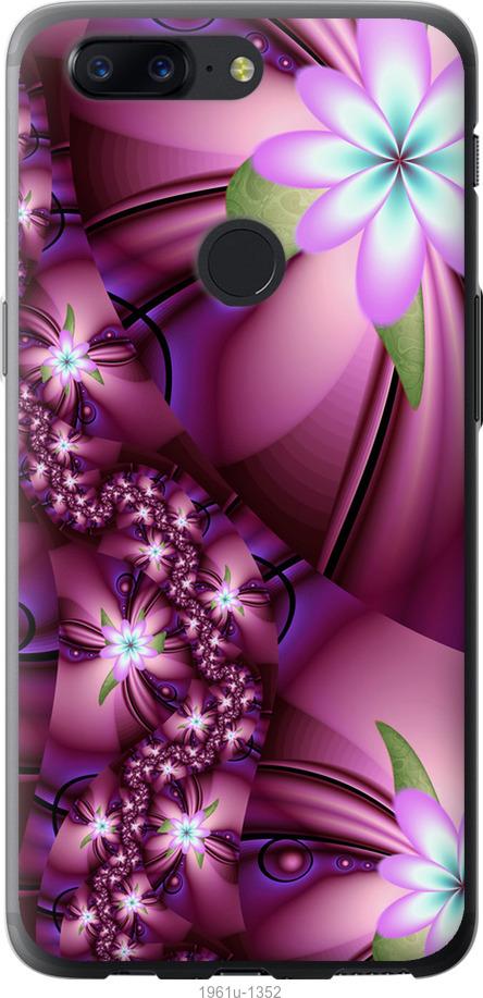 

Чехол на OnePlus 5T Цветочная мозаика