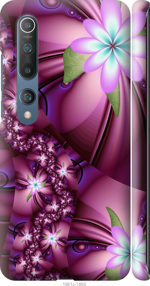 

Чехол на Xiaomi Mi 10 Цветочная мозаика