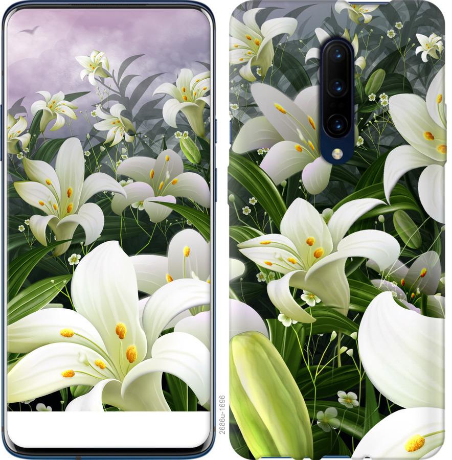 

Чохол на OnePlus 7 Pro білі лілії