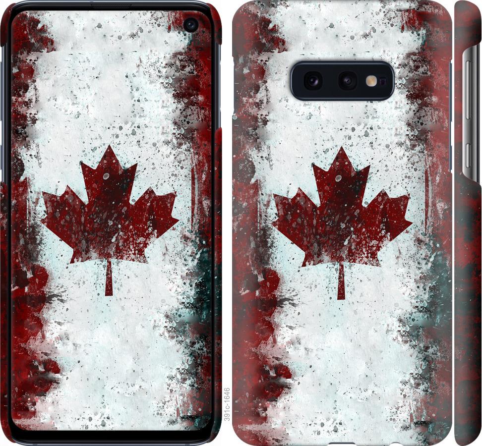 

Чохол на Samsung Galaxy S10e Прапор Канади