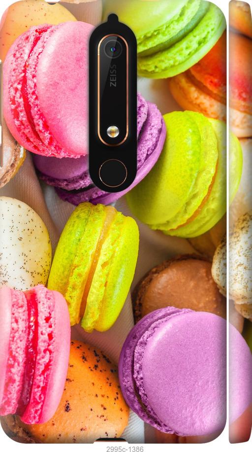 

Чехол на Nokia 6.1 Макаруны