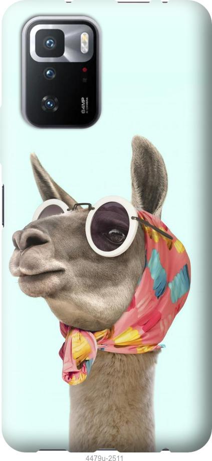 Чехол на Xiaomi Poco X3 GT Модная лама