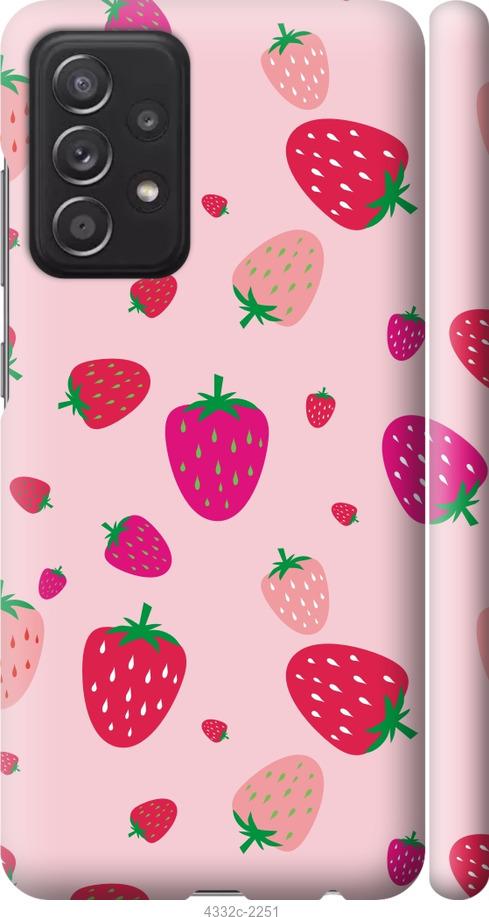 Чохол на Samsung Galaxy A52 Полунички