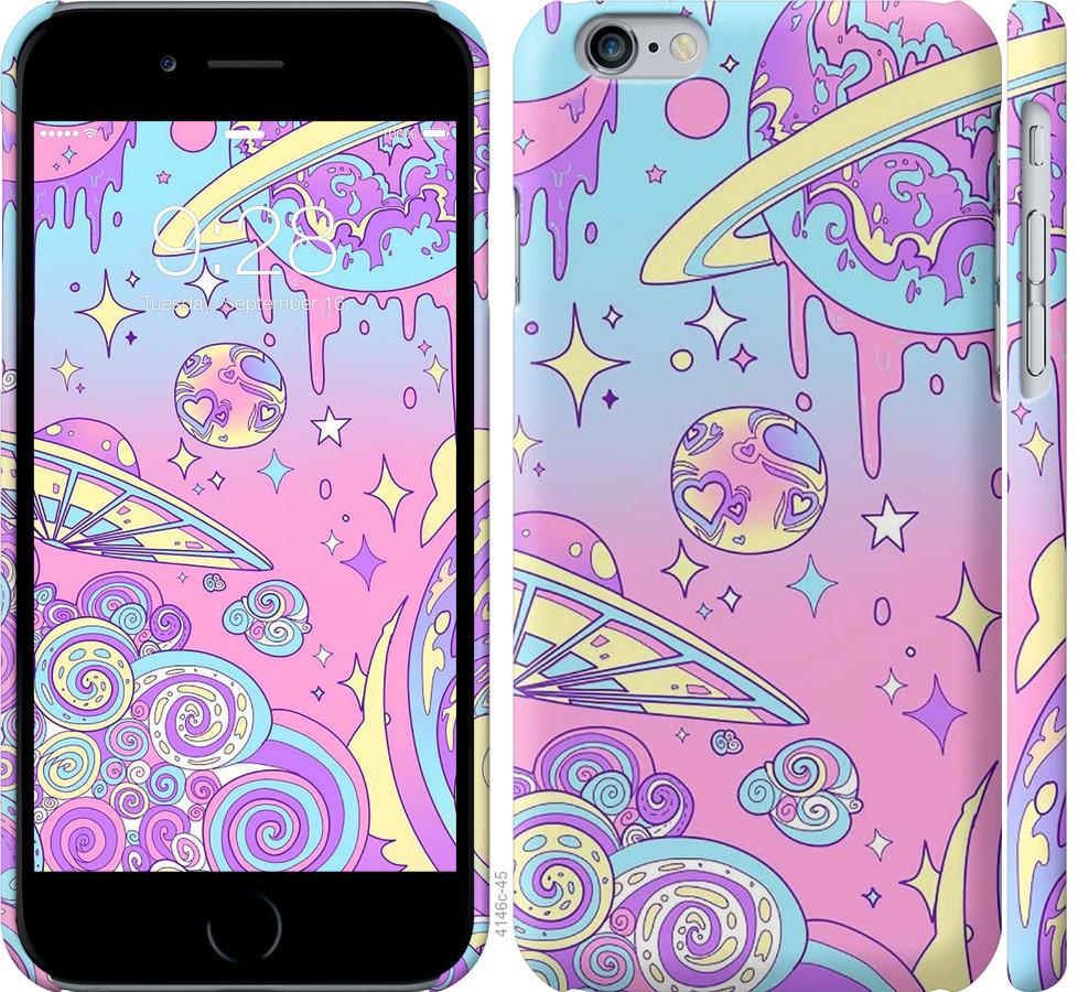 

Чохол на iPhone 6s Рожева галактика