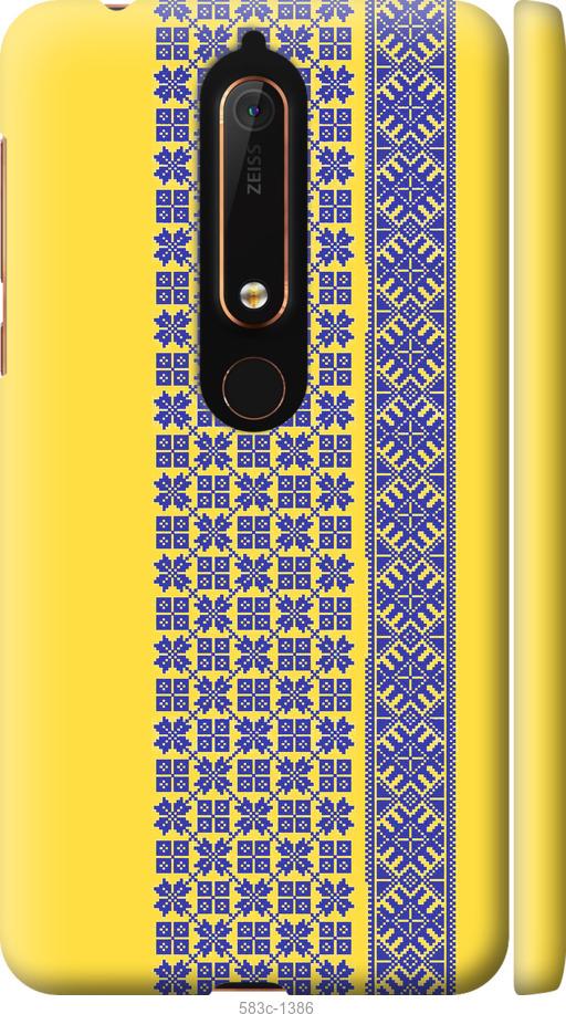 

Чехол на Nokia 6 2018 Вышиванка 16