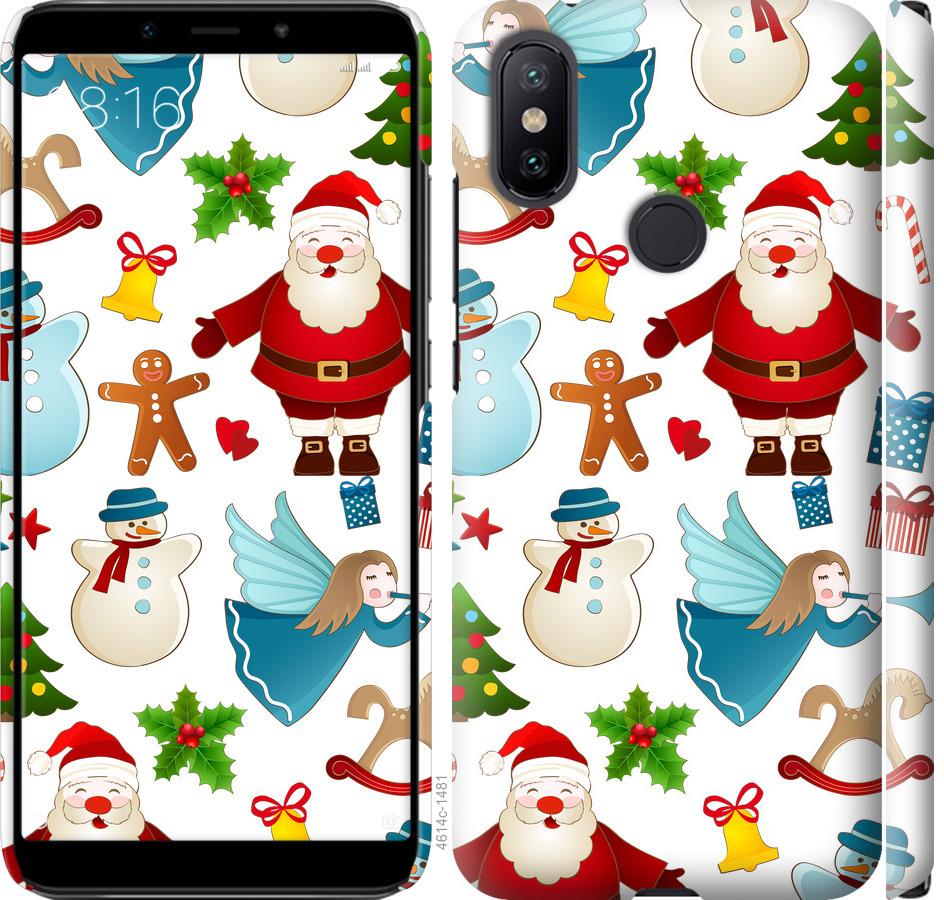 

Чехол на Xiaomi Mi A2 Новогодний 1