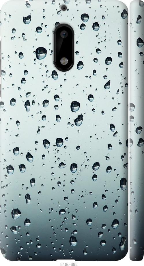 

Чехол на Nokia 6 Стекло в каплях