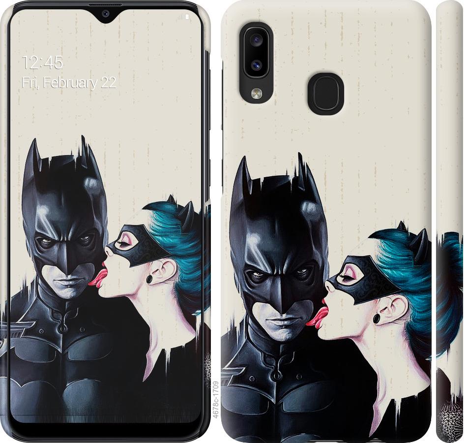 

Чехол на Samsung Galaxy A20e A202F Бэтмен