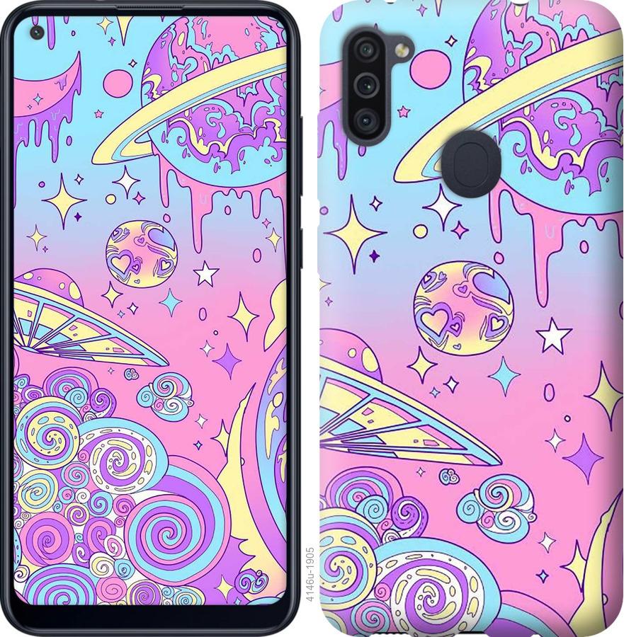 

Чохол на Samsung Galaxy M11 M115F Рожева галактика