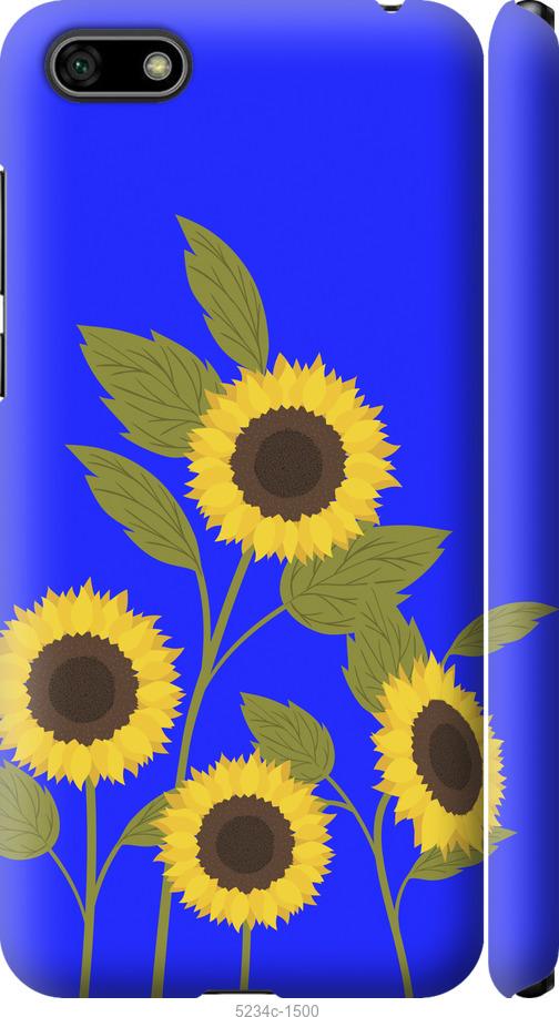 

Чохол на Huawei Honor 7A Подсолнухи v2