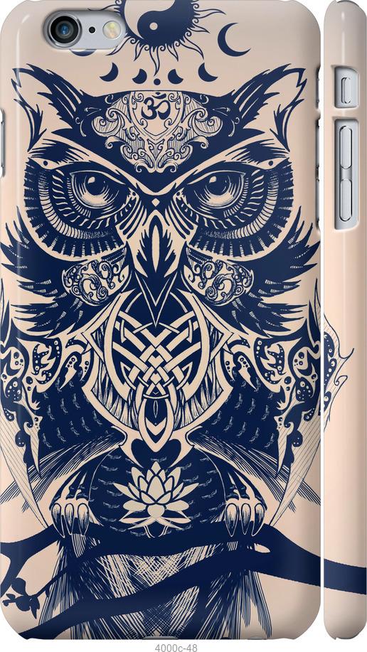 

Чехол на iPhone 6s Plus Узорчатая сова