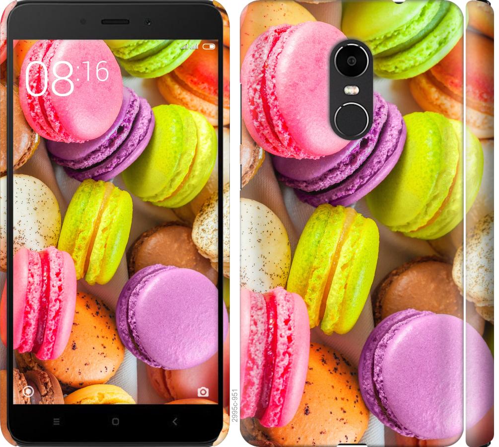 

Чехол на Xiaomi Redmi Note 4X Макаруны