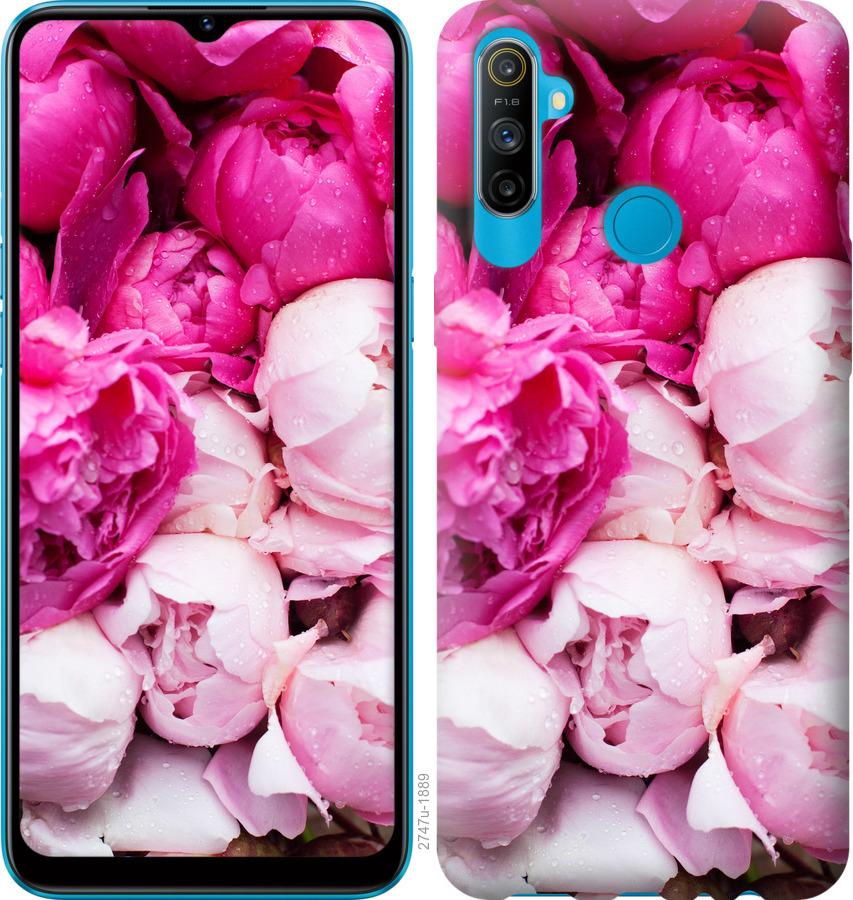 

Чохол на Realme C3 Рожеві півонії