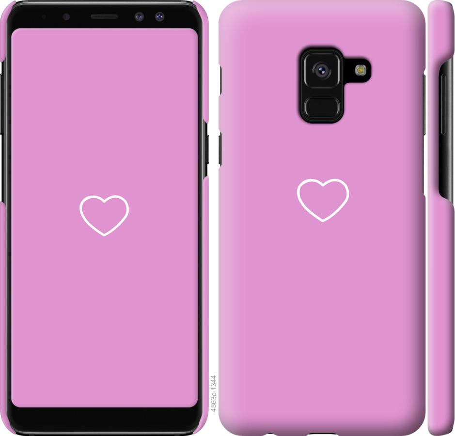 

Чохол на Samsung Galaxy A8 2018 A530F серце 2