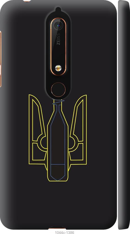 

Чехол на Nokia 6 2018 Коктейль Молотова