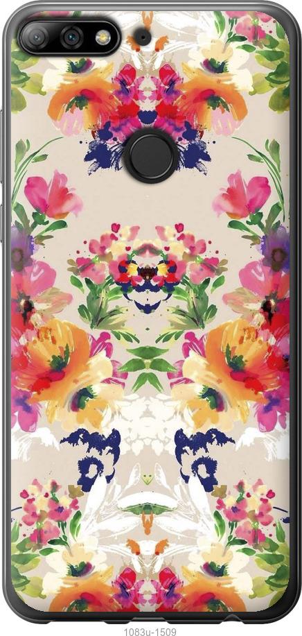 

Чохол на Huawei Y7 Prime 2018 Квітковий візерунок
