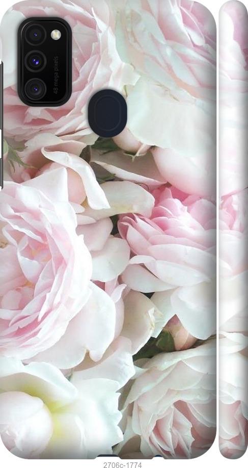 

Чехол на Samsung Galaxy M21 M215F Пионы v2