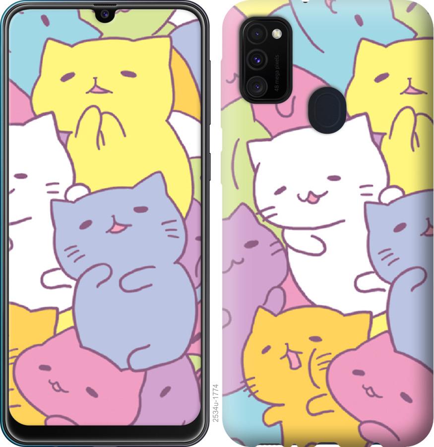 

Чехол на Samsung Galaxy A21s A217F Котики