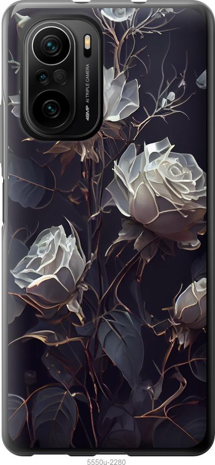 Чехол на Xiaomi Poco F3 Розы 2