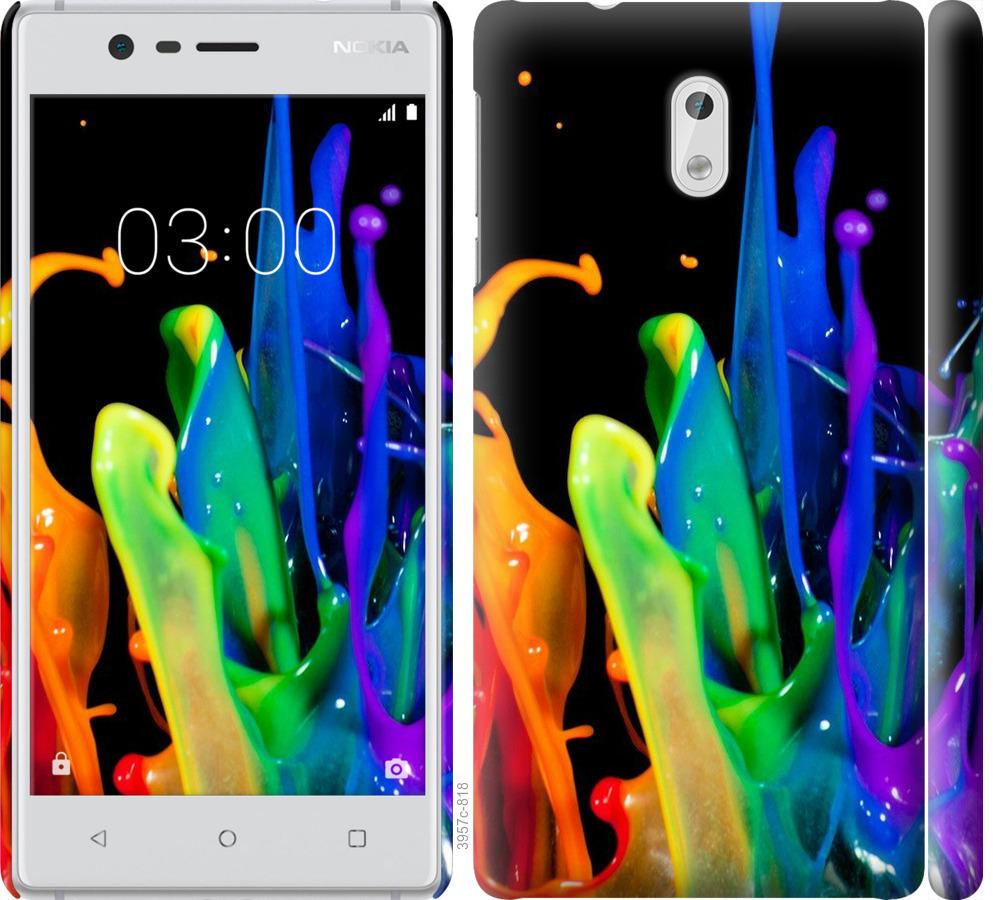 

Чохол на Nokia 3 бризки фарби
