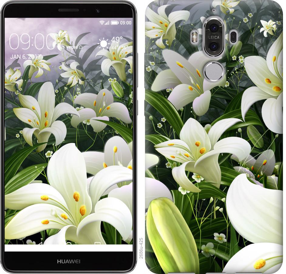 

Чохол на Huawei Mate 9 білі лілії