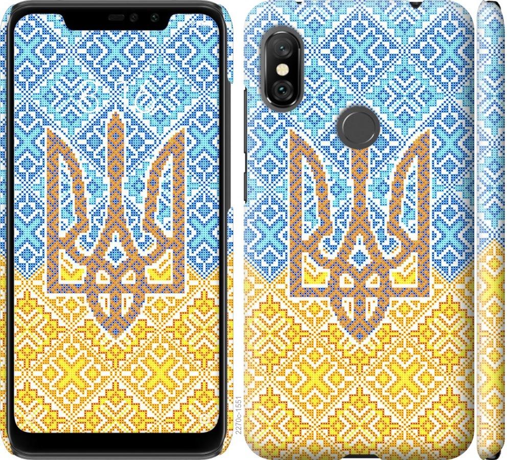

Чохол на Xiaomi Redmi Note 6 Pro Герб України 2