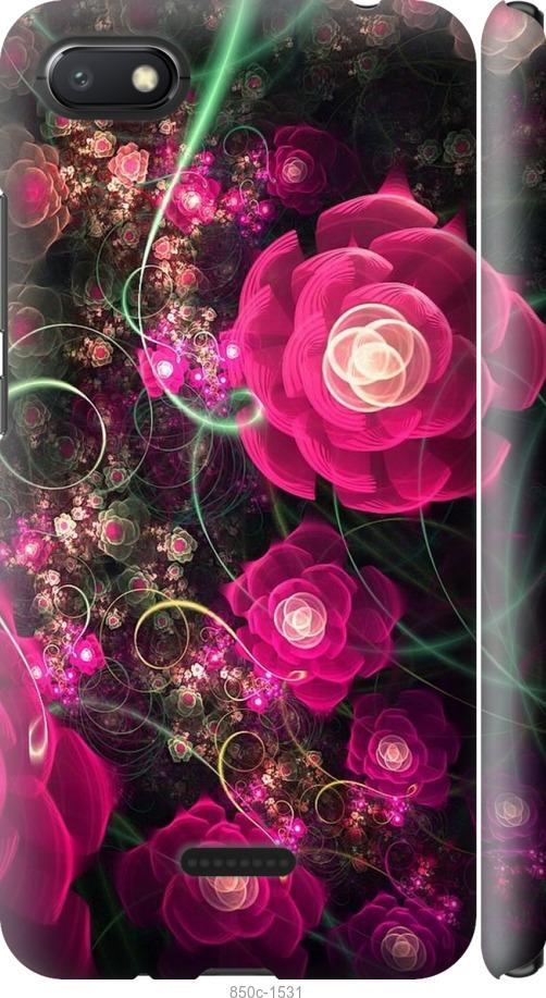 

Чехол на Xiaomi Redmi 6A Абстрактные цветы 3