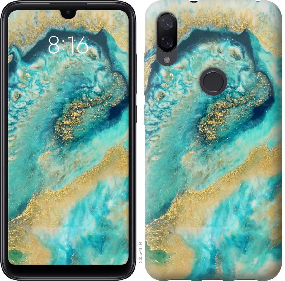 

Чехол на Xiaomi Mi Play Green marble