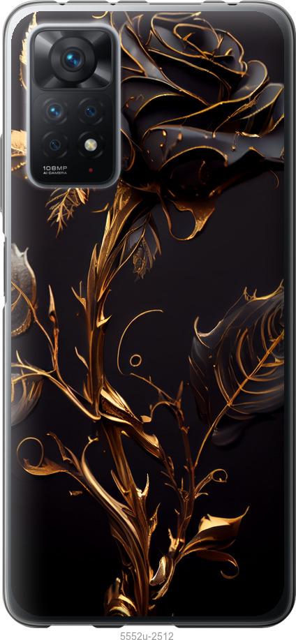 

Чехол на Xiaomi Redmi Note 11 Pro Роза 3